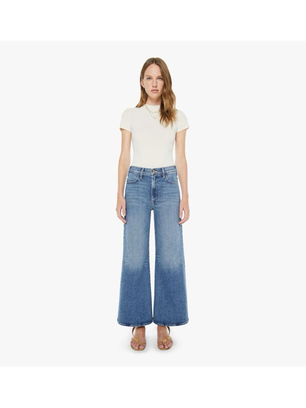MOTHER The Hustler Roller Ankle denim jean size 26